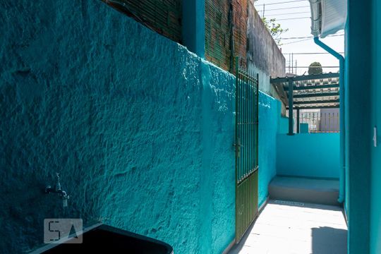 Lavanderia de casa para alugar com 2 quartos, 80m² em Centro, Diadema