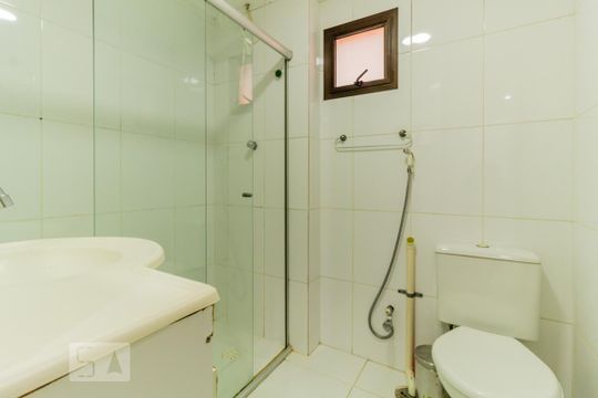 Banheiro de kitnet/studio à venda com 1 quarto, 34m² em Consolação, São Paulo