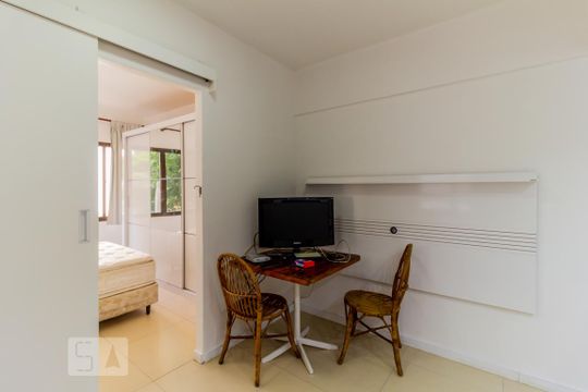 Studio - Sala de kitnet/studio à venda com 1 quarto, 34m² em Consolação, São Paulo