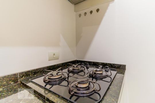 Cozinha - Cooktop de kitnet/studio para alugar com 1 quarto, 34m² em Consolação, São Paulo