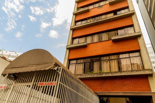 Fachada de kitnet/studio para alugar com 1 quarto, 34m² em Consolação, São Paulo
