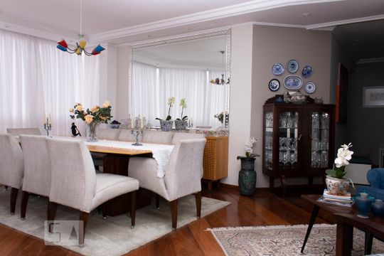 Sala de Jantar / Estar de apartamento à venda com 3 quartos, 316m² em Vila Ester (zona Norte), São Paulo