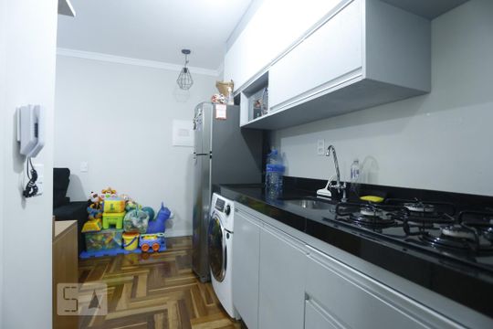 Cozinha de apartamento à venda com 1 quarto, 25m² em Vila Buarque, São Paulo