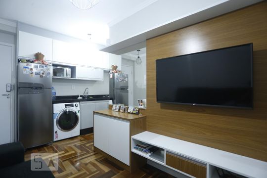 Sala de apartamento à venda com 1 quarto, 25m² em Vila Buarque, São Paulo