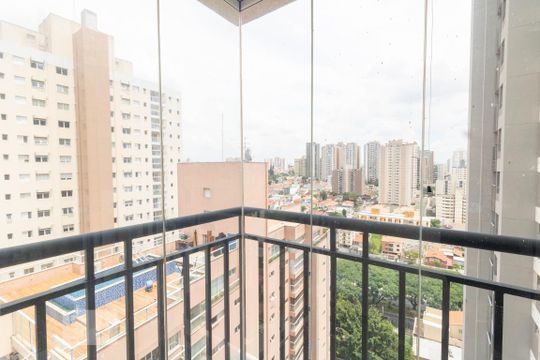 Varanda Suíte 2 de apartamento à venda com 3 quartos, 131m² em Jardim, Santo André