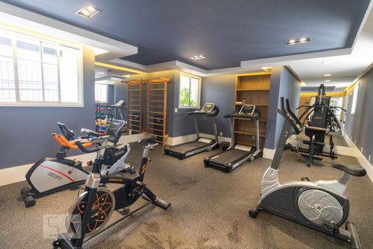 Academia de apartamento à venda com 3 quartos, 131m² em Jardim, Santo André