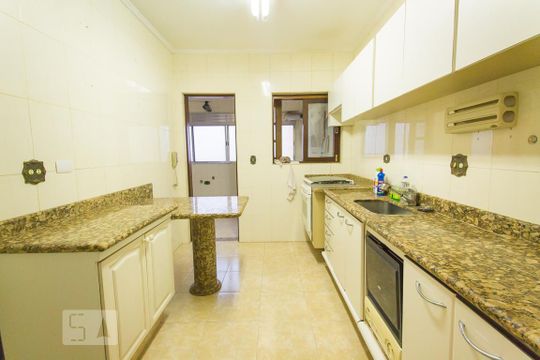 Cozinha de apartamento à venda com 3 quartos, 118m² em Aclimação, São Paulo