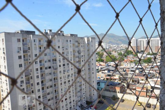 vista da sala de apartamento para alugar com 3 quartos, 67m² em Engenho de Dentro, Rio de Janeiro