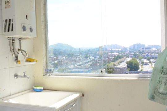 Área comum de serviço de apartamento para alugar com 3 quartos, 67m² em Engenho de Dentro, Rio de Janeiro