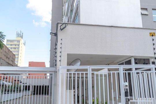 Fachada de apartamento para alugar com 1 quarto, 33m² em Belém, São Paulo