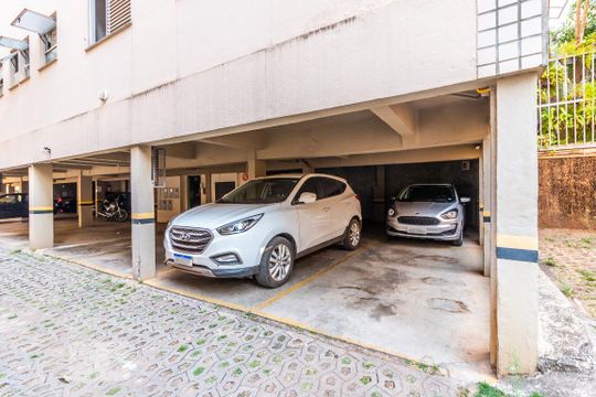 Área comum - Garagem de apartamento para alugar com 3 quartos, 67m² em Buritis, Belo Horizonte