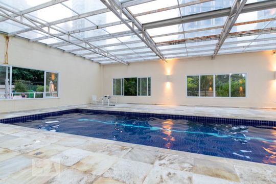 Área comum - Piscina de apartamento à venda com 2 quartos, 160m² em Jardim Fonte do Morumbi, São Paulo
