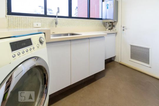 Área de Serviço de apartamento à venda com 2 quartos, 160m² em Jardim Fonte do Morumbi, São Paulo