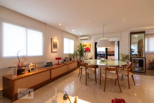 Sala de apartamento à venda com 2 quartos, 160m² em Jardim Fonte do Morumbi, São Paulo