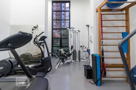 Área comum - Academia de apartamento à venda com 2 quartos, 160m² em Jardim Fonte do Morumbi, São Paulo