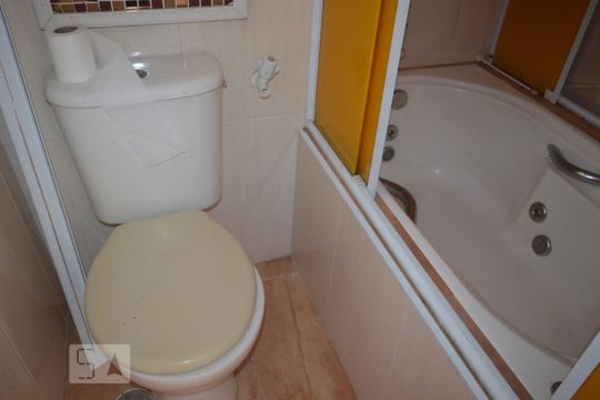 Banheiro 1 - Suíte de apartamento à venda com 2 quartos, 56m² em Vila Gustavo, São Paulo