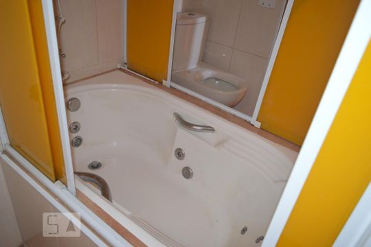 Banheiro 1 - Suíte de apartamento à venda com 2 quartos, 56m² em Vila Gustavo, São Paulo