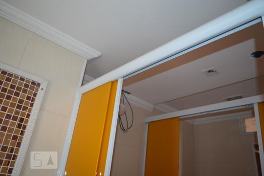 Banheiro 1 - Suíte de apartamento à venda com 2 quartos, 56m² em Vila Gustavo, São Paulo