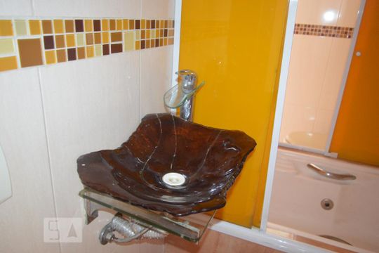 Banheiro 2 de apartamento à venda com 2 quartos, 56m² em Vila Gustavo, São Paulo