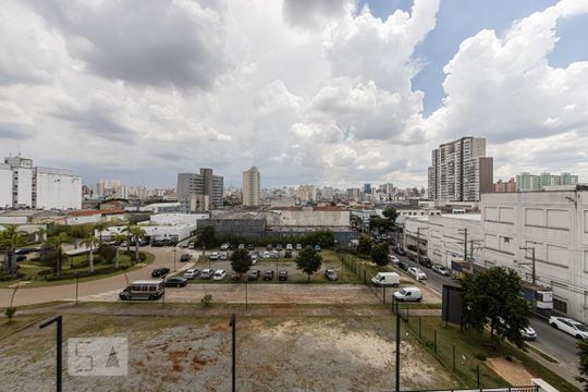 Vista Varanda Sala de apartamento para alugar com 1 quarto, 36m² em Brás, São Paulo