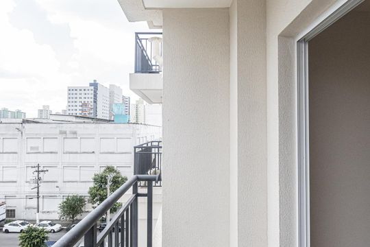 Varanda Sala de apartamento para alugar com 1 quarto, 36m² em Brás, São Paulo
