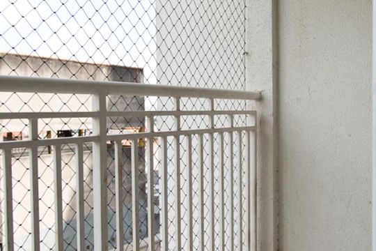 Varanda da Sala de apartamento para alugar com 2 quartos, 52m² em Ponte Grande, Guarulhos