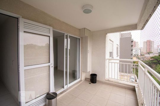 Varanda da Sala de apartamento para alugar com 3 quartos, 81m² em Vila Isa, São Paulo
