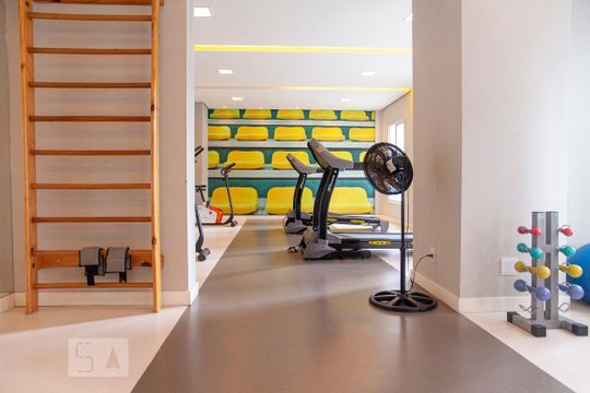 Academia de apartamento para alugar com 1 quarto, 33m² em Barra Funda, São Paulo