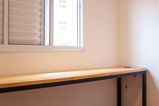 Quarto de apartamento para alugar com 1 quarto, 33m² em Barra Funda, São Paulo
