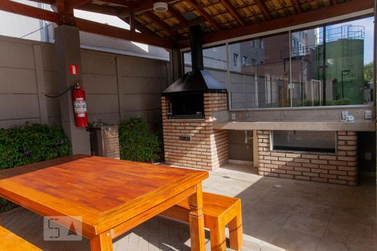 Área comum - Churrasqueira de apartamento para alugar com 1 quarto, 33m² em Barra Funda, São Paulo