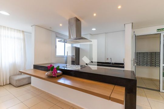 Área Comum - Espaço gourmet de apartamento para alugar com 2 quartos, 50m² em Vila Industrial (campinas), Campinas