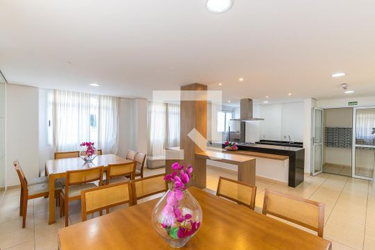 Área Comum - Espaço gourmet de apartamento para alugar com 2 quartos, 50m² em Vila Industrial (campinas), Campinas