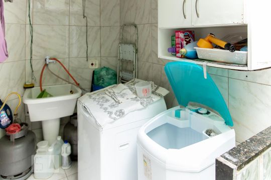 Área de Serviço de casa de condomínio à venda com 3 quartos, 101m² em Vila Pierina, São Paulo