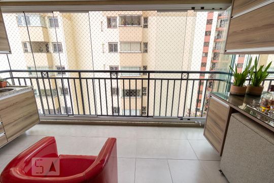Varanda gourmet de apartamento à venda com 2 quartos, 64m² em Vila Osasco, Osasco