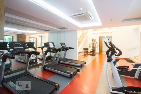 Academia de apartamento para alugar com 2 quartos, 72m² em Brooklin Paulista, São Paulo