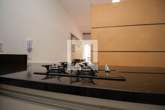 Cozinha e Área de Serviço de kitnet/studio para alugar com 1 quarto, 40m² em Asa Norte, Brasília