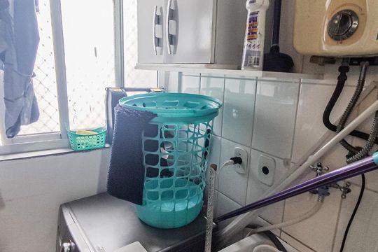 Área de Serviço de apartamento para alugar com 2 quartos, 50m² em Vila Bela, São Paulo
