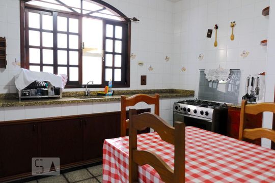 Cozinha de casa à venda com 3 quartos, 159m² em Curicica, Rio de Janeiro