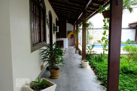 Área externa - fundos de casa à venda com 3 quartos, 159m² em Curicica, Rio de Janeiro