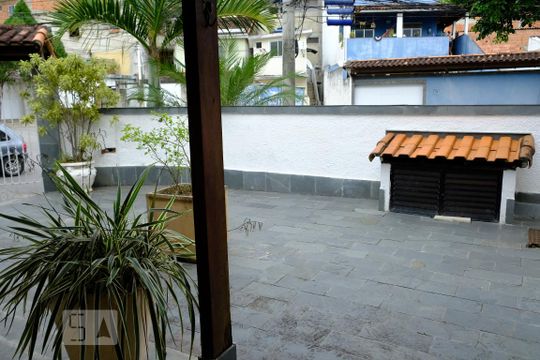 Vista da suíte de casa à venda com 3 quartos, 159m² em Curicica, Rio de Janeiro