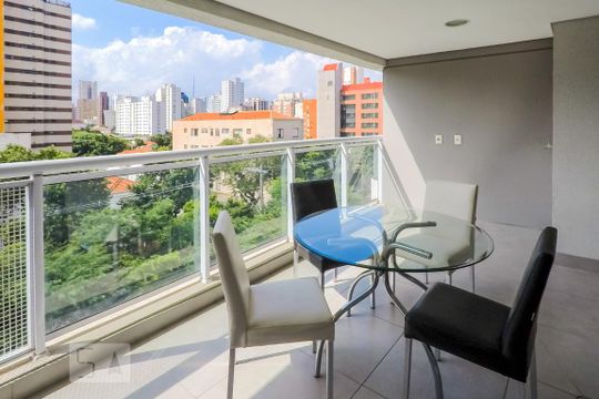 Sacada de kitnet/studio para alugar com 1 quarto, 39m² em Vila Mariana, São Paulo