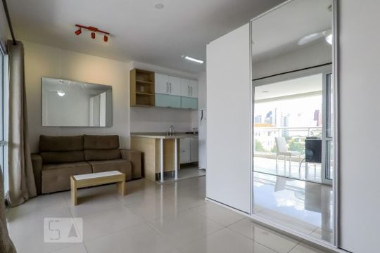 Quarto / studio de kitnet/studio para alugar com 1 quarto, 39m² em Vila Mariana, São Paulo