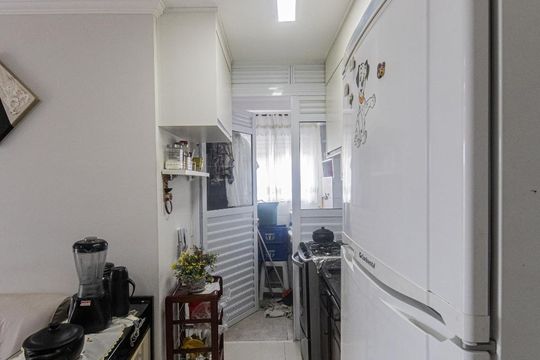 Cozinha de apartamento à venda com 2 quartos, 49m² em Penha de França, São Paulo