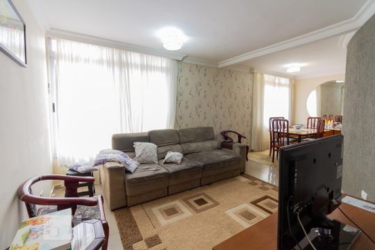 Sala de apartamento para alugar com 2 quartos, 60m² em Vila Osasco, Osasco