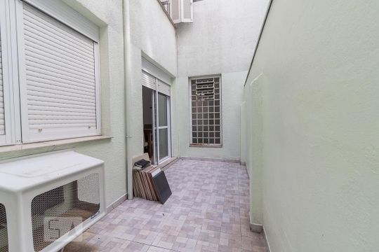 Área Externa de apartamento para alugar com 1 quarto, 54m² em Independência, Porto Alegre