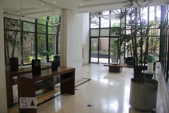 Recepção de apartamento para alugar com 1 quarto, 36m² em Vila Monte Alegre, São Paulo