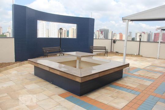 Área comum - Churrasqueira de apartamento para alugar com 1 quarto, 36m² em Vila Monte Alegre, São Paulo