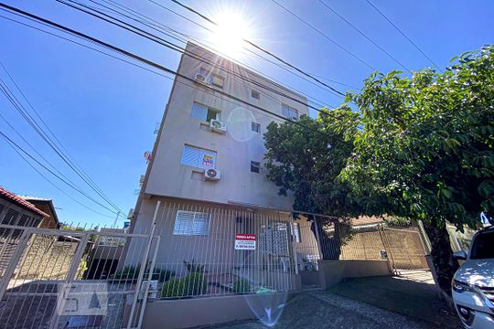 Fachada de apartamento à venda com 1 quarto, 30m² em Vila Nova, Novo Hamburgo