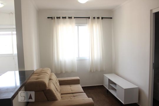 Sala de apartamento para alugar com 1 quarto, 35m² em Cambuci, São Paulo