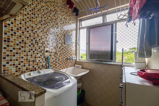 Área de Serviço de apartamento à venda com 2 quartos, 55m² em Jacarepaguá, Rio de Janeiro